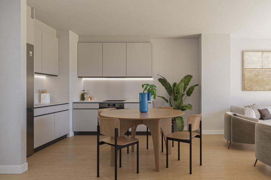 Cocina vivienda C