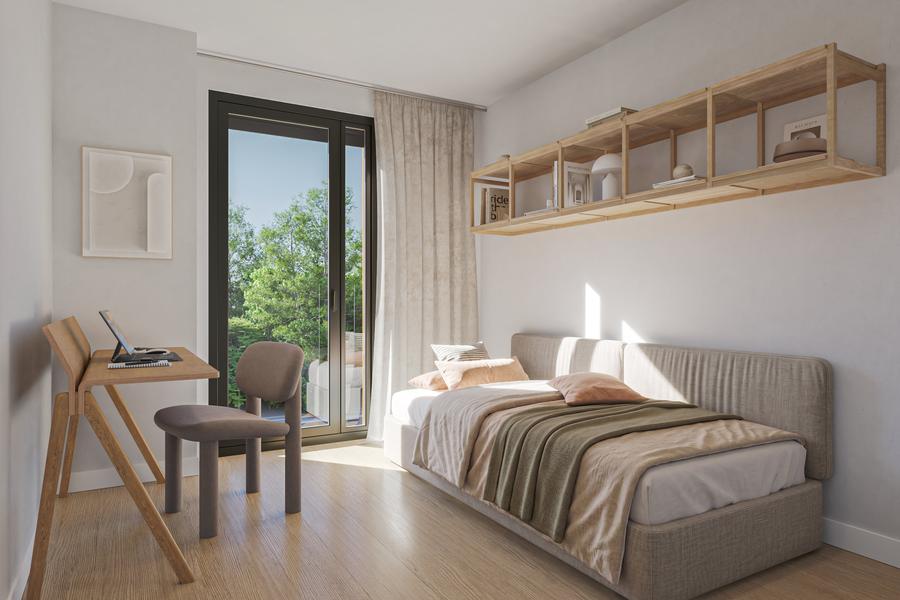 Dormitorio 3 vivienda C