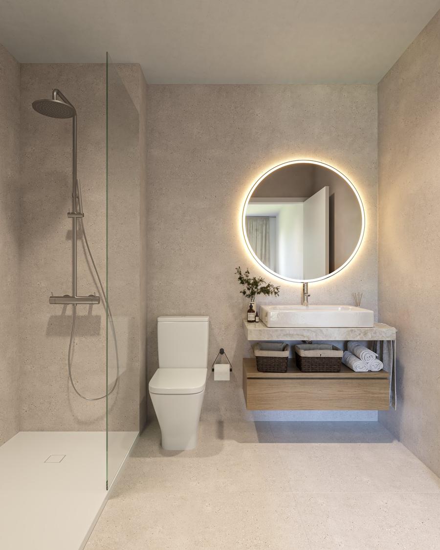 Baño 2 vivienda C